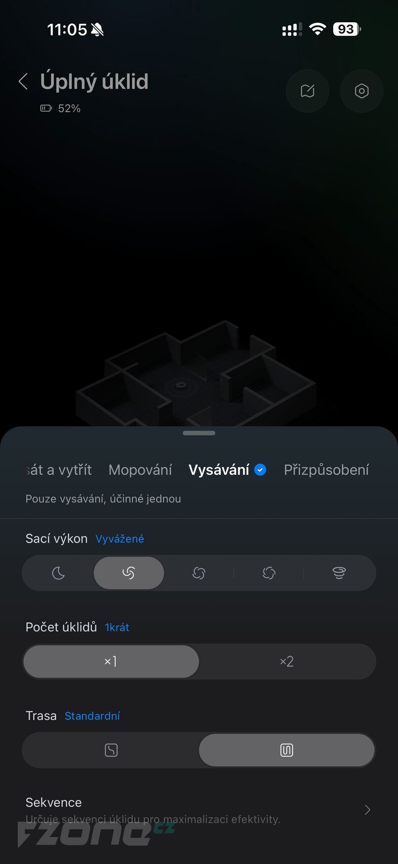 Aplikace Roborock