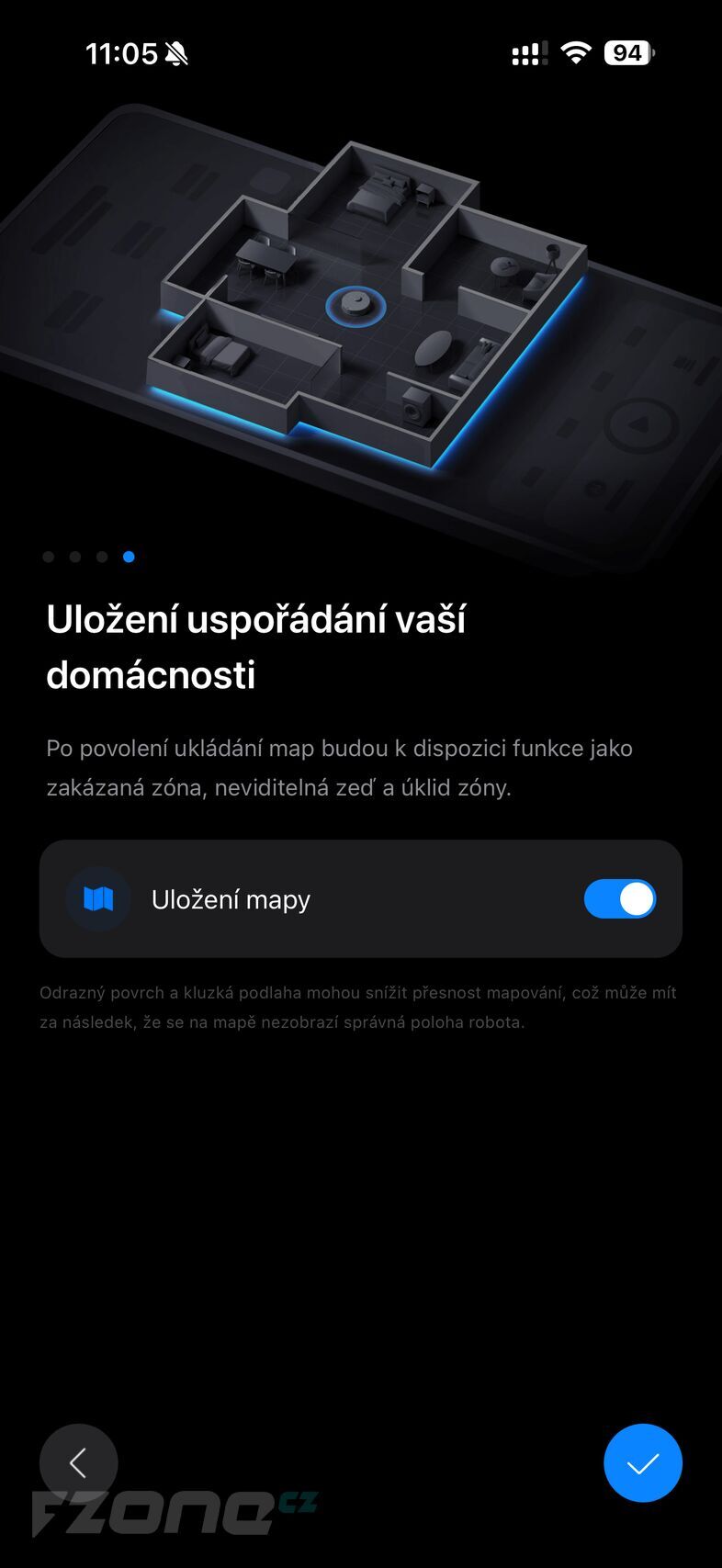 Aplikace Roborock
