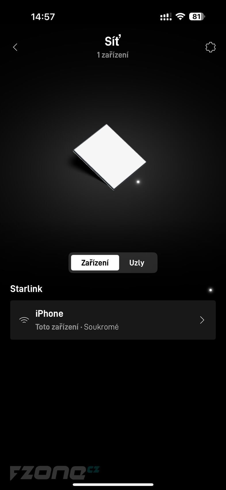 Aplikace Starlink