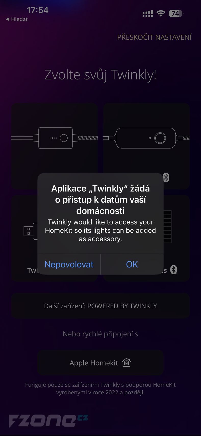 Aplikace Twinkly