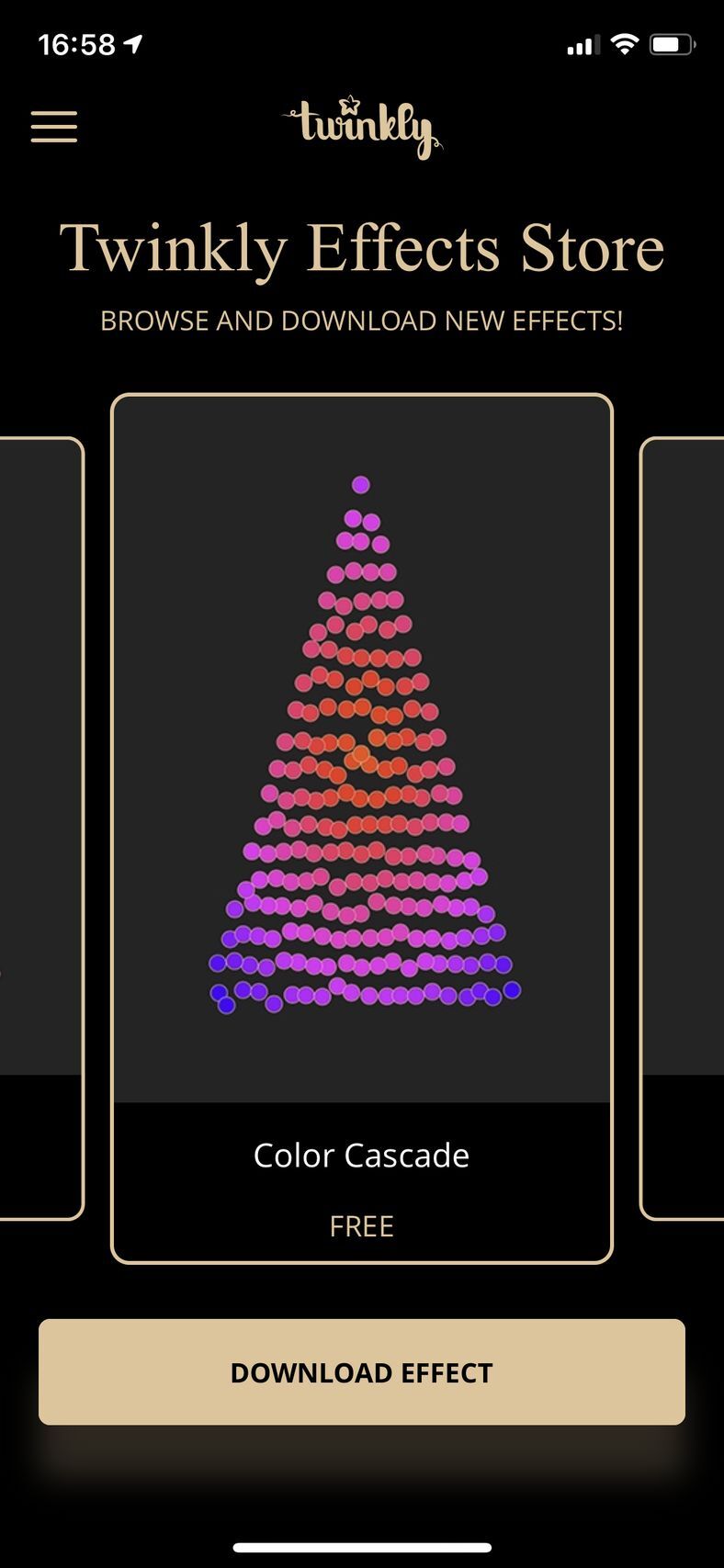 Aplikace Twinkly