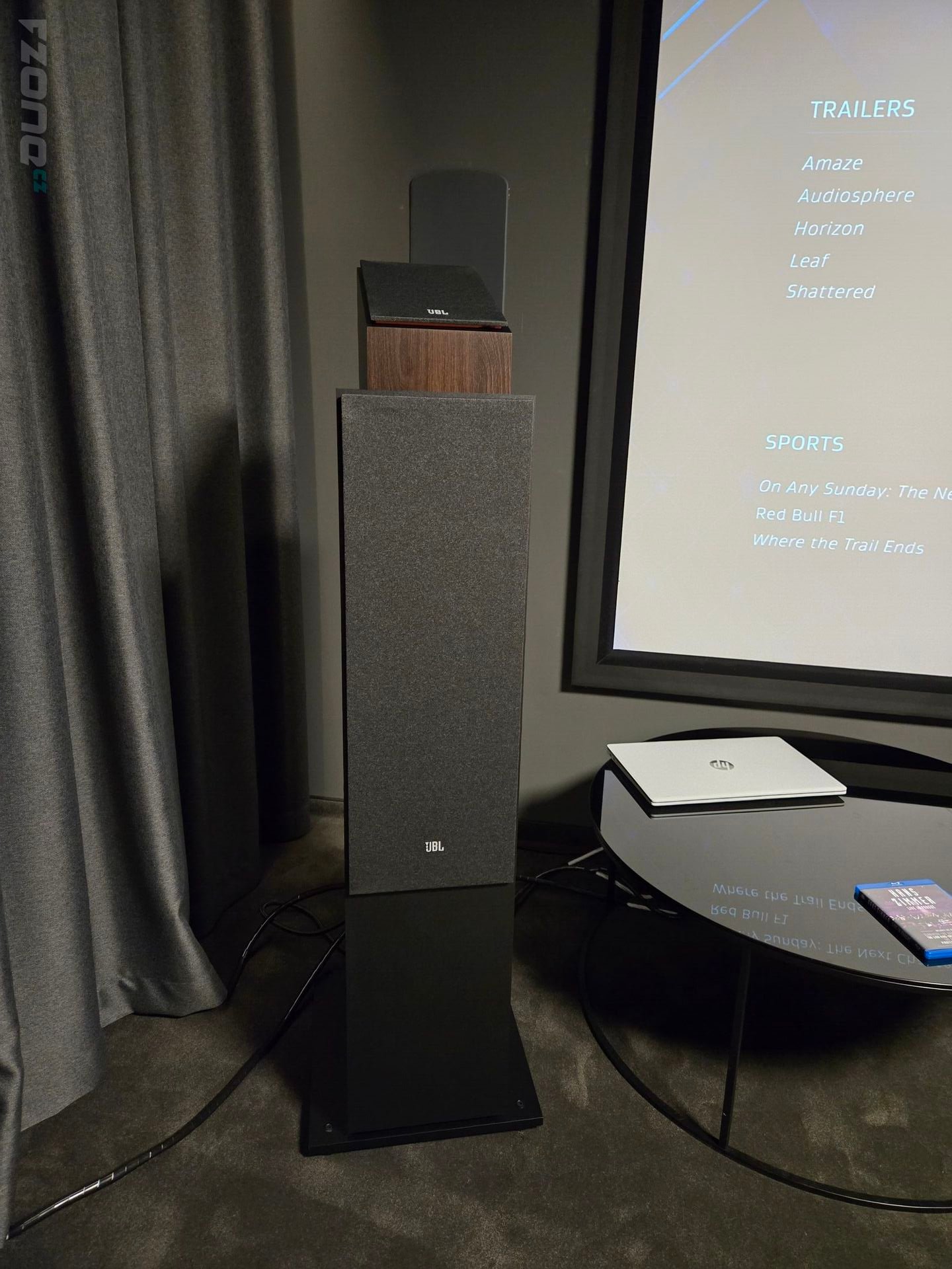 AV receivery JBL MA a reproduktory JBL Stage 2