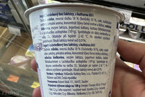 Bezlaktózový jogurt