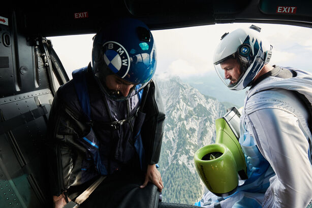 BMW wingsuit