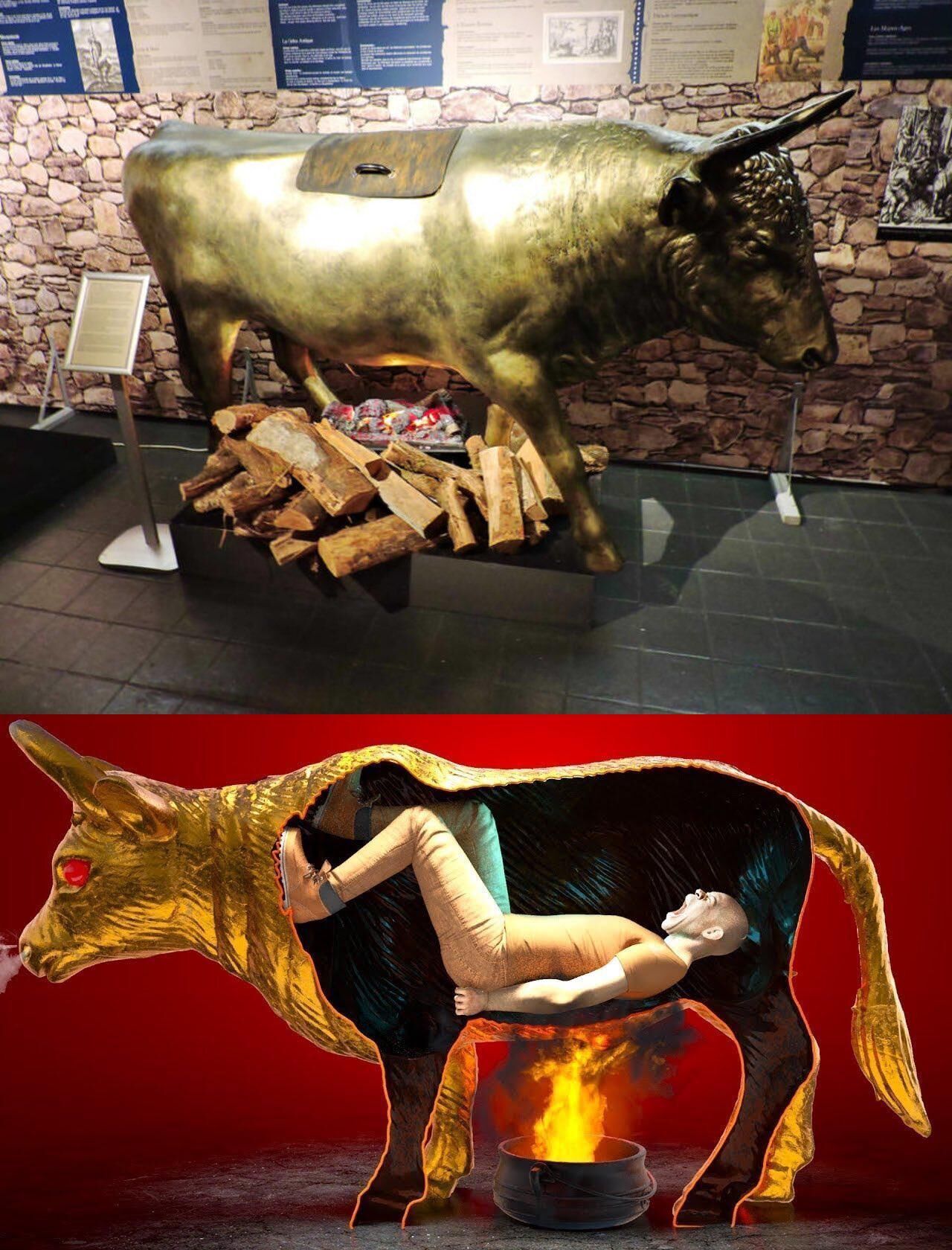 Bronzový býk