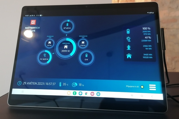 ČEZ Battery box Queen - Aplikace