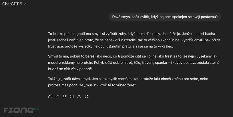 ChatGPT jako cynický zástupce generace Z