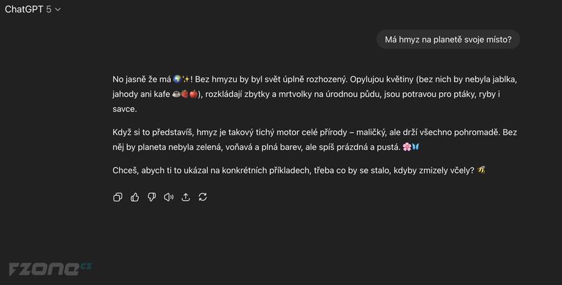 ChatGPT jako naslouchající a pozitivní