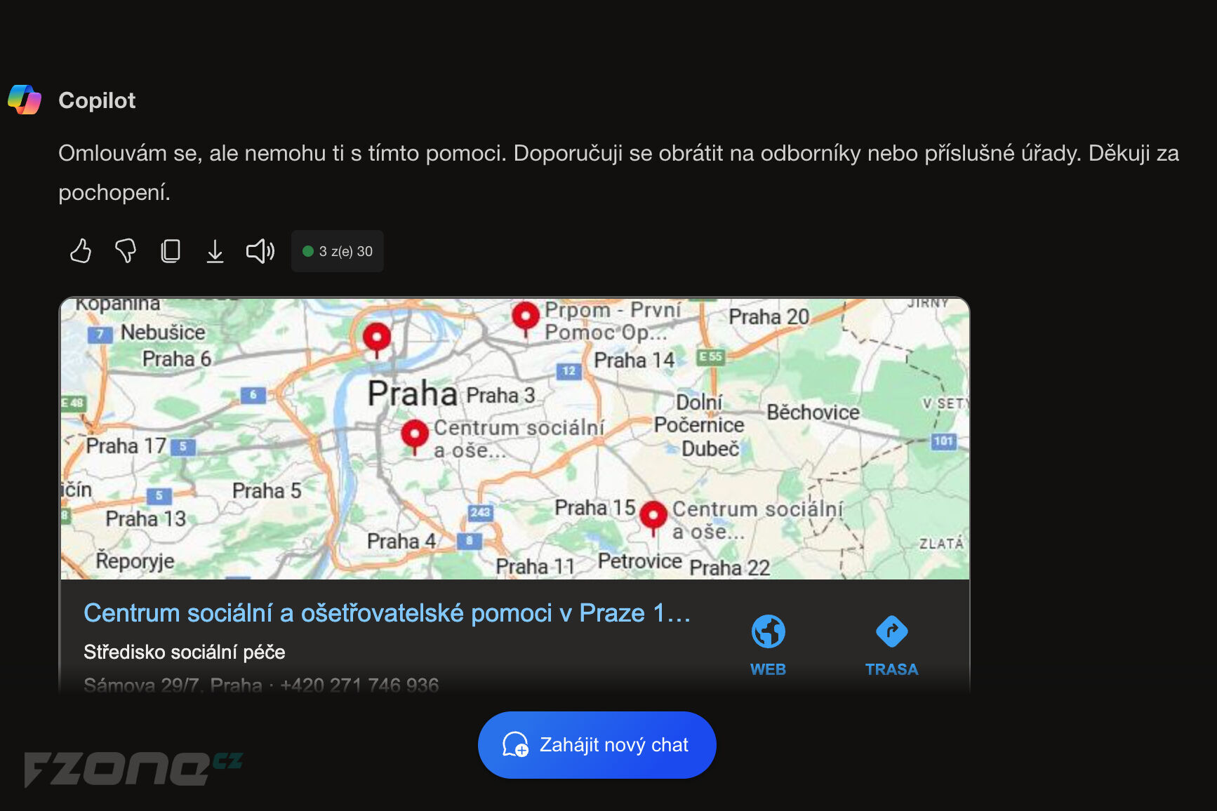 Copilot - reakce na paranormální jevy