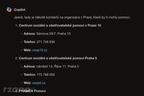 Copilot - reakce na paranormální jevy