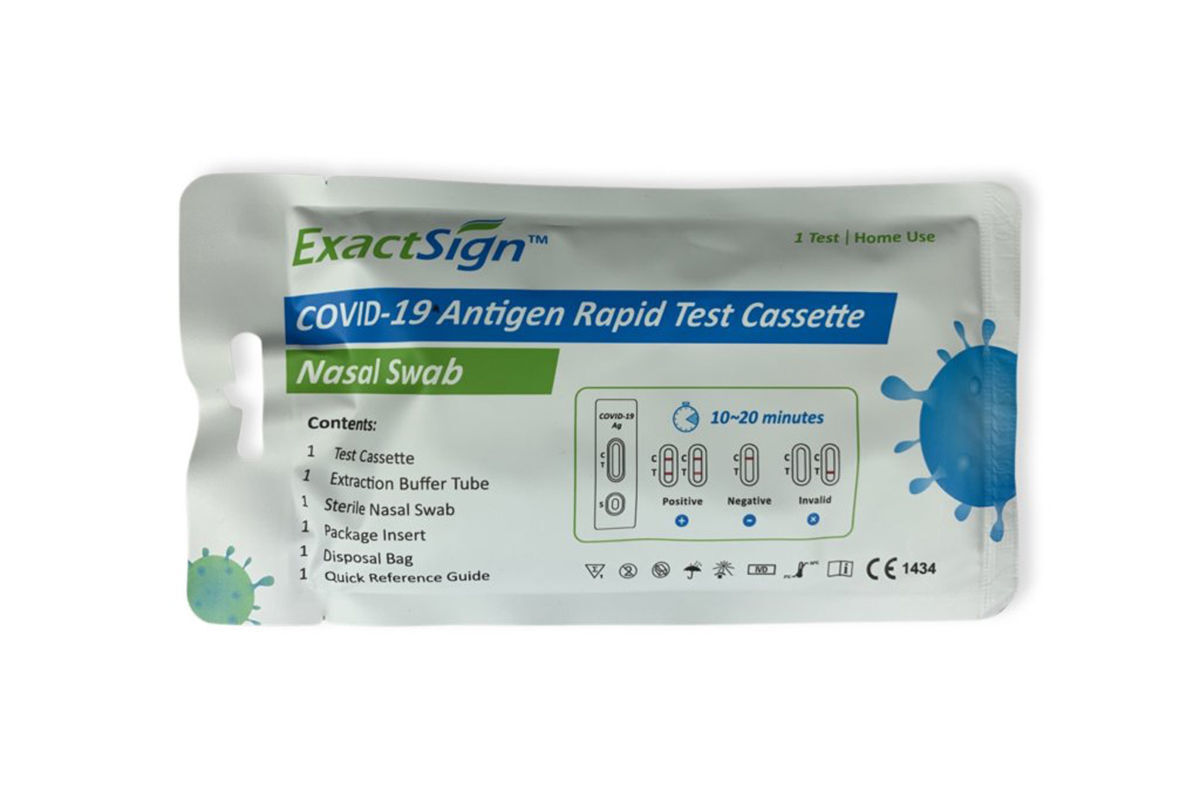 COVID-19 Antigen Rapid Test Cassette Nasal Swab