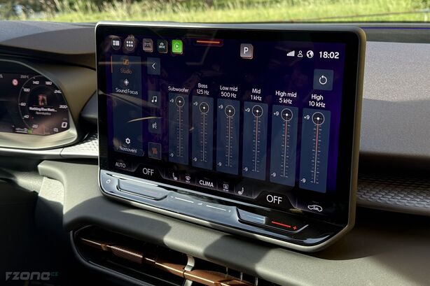 Cupra Terramar Sennheiser zvuk