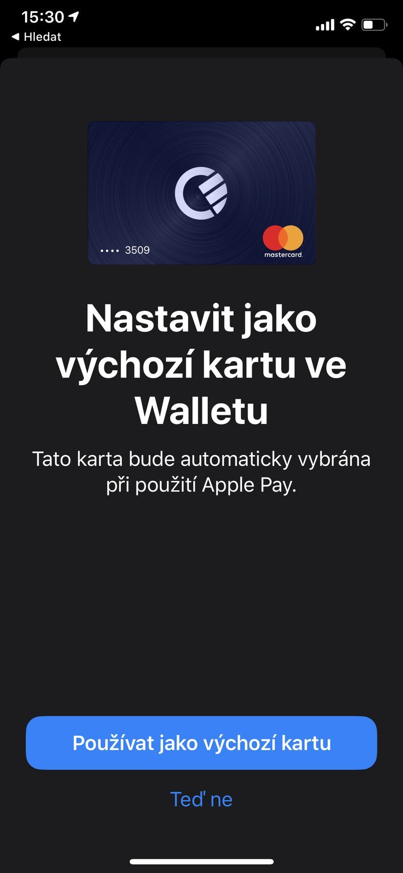 Curve - Apple Pay