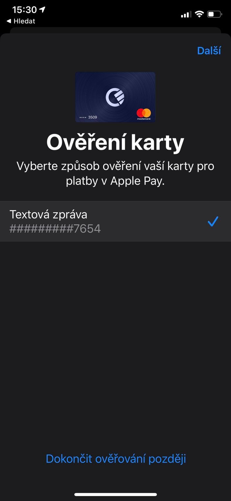 Curve - Apple Pay