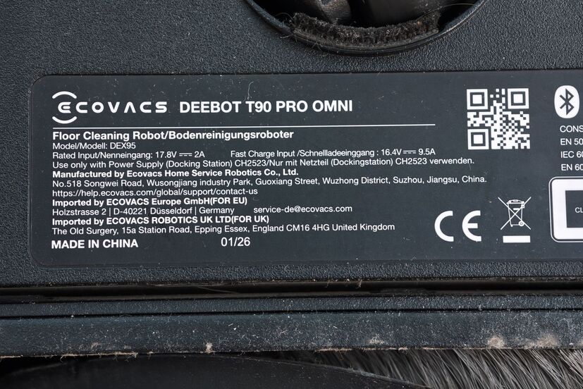 Ecovacs Deebot T90 Pro Omni Black