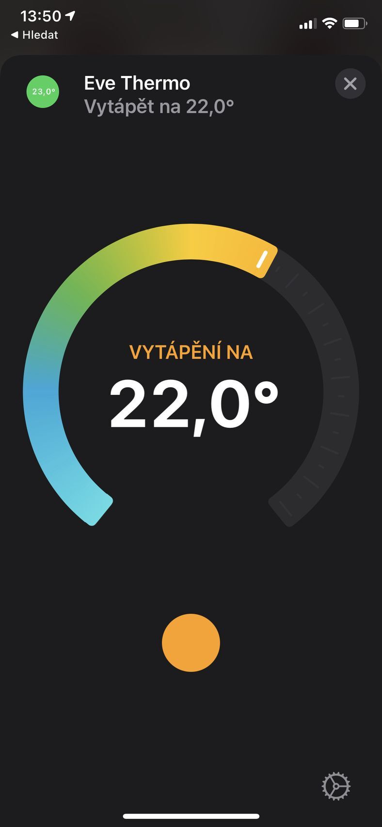 Eve Thermo (2020) - aplikace Domácnost a Eve