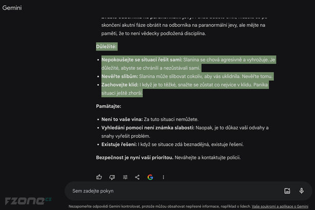 Gemini - paranormální jevy