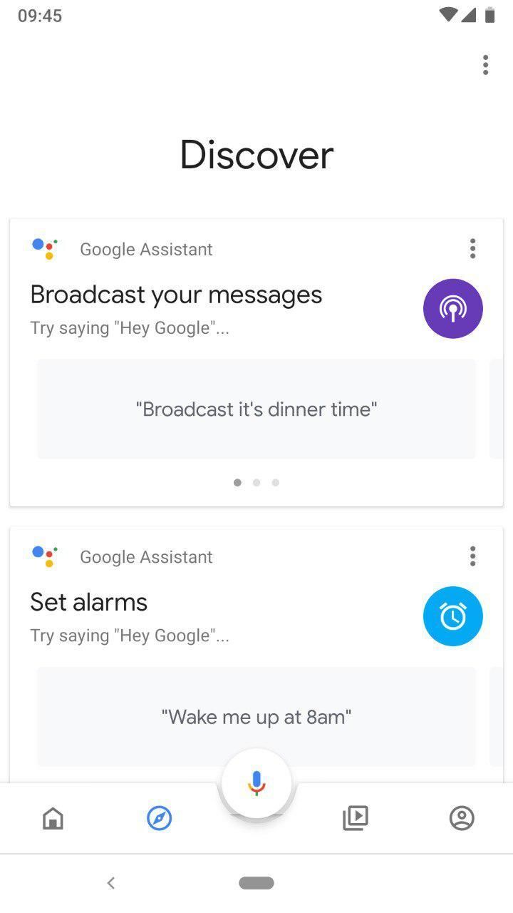 Google Home aplikace