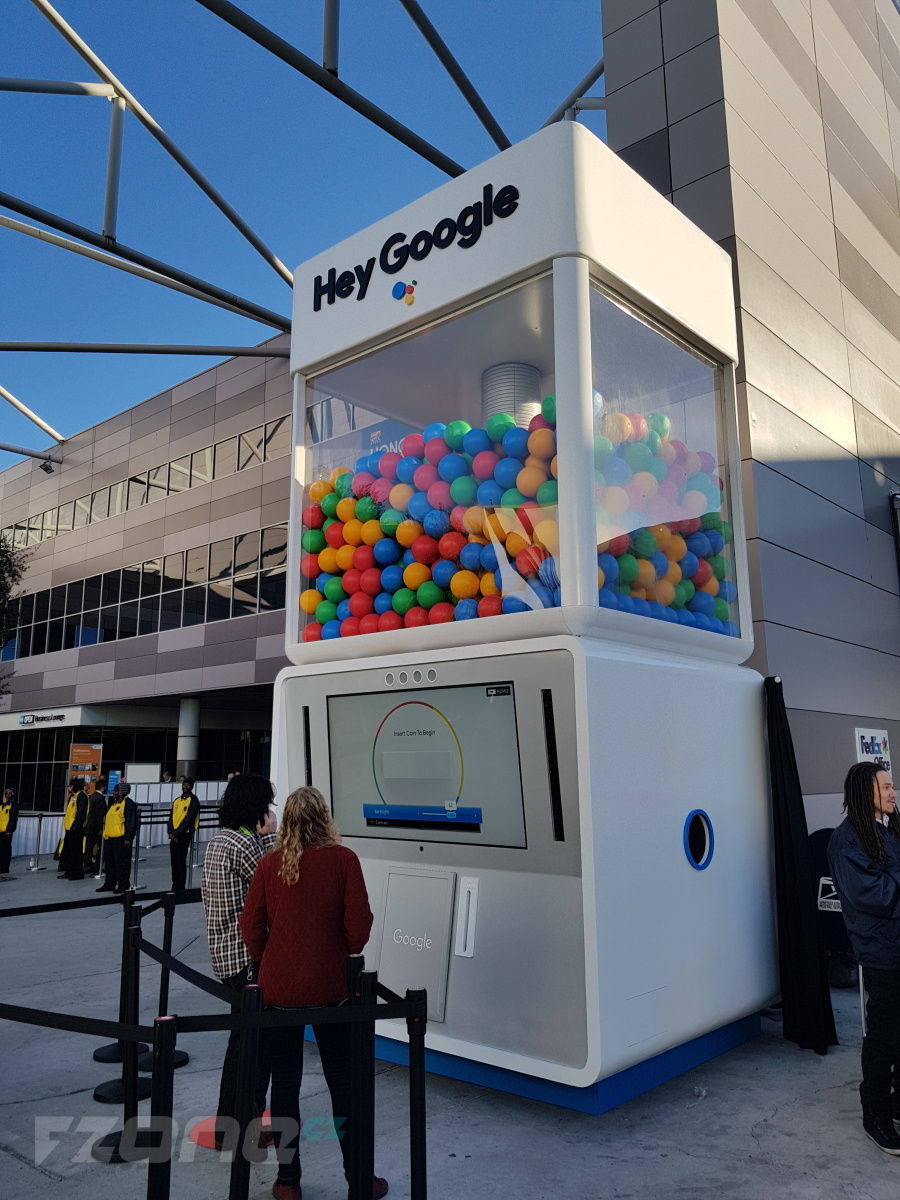 Google na veletrhu CES v Las Vegas