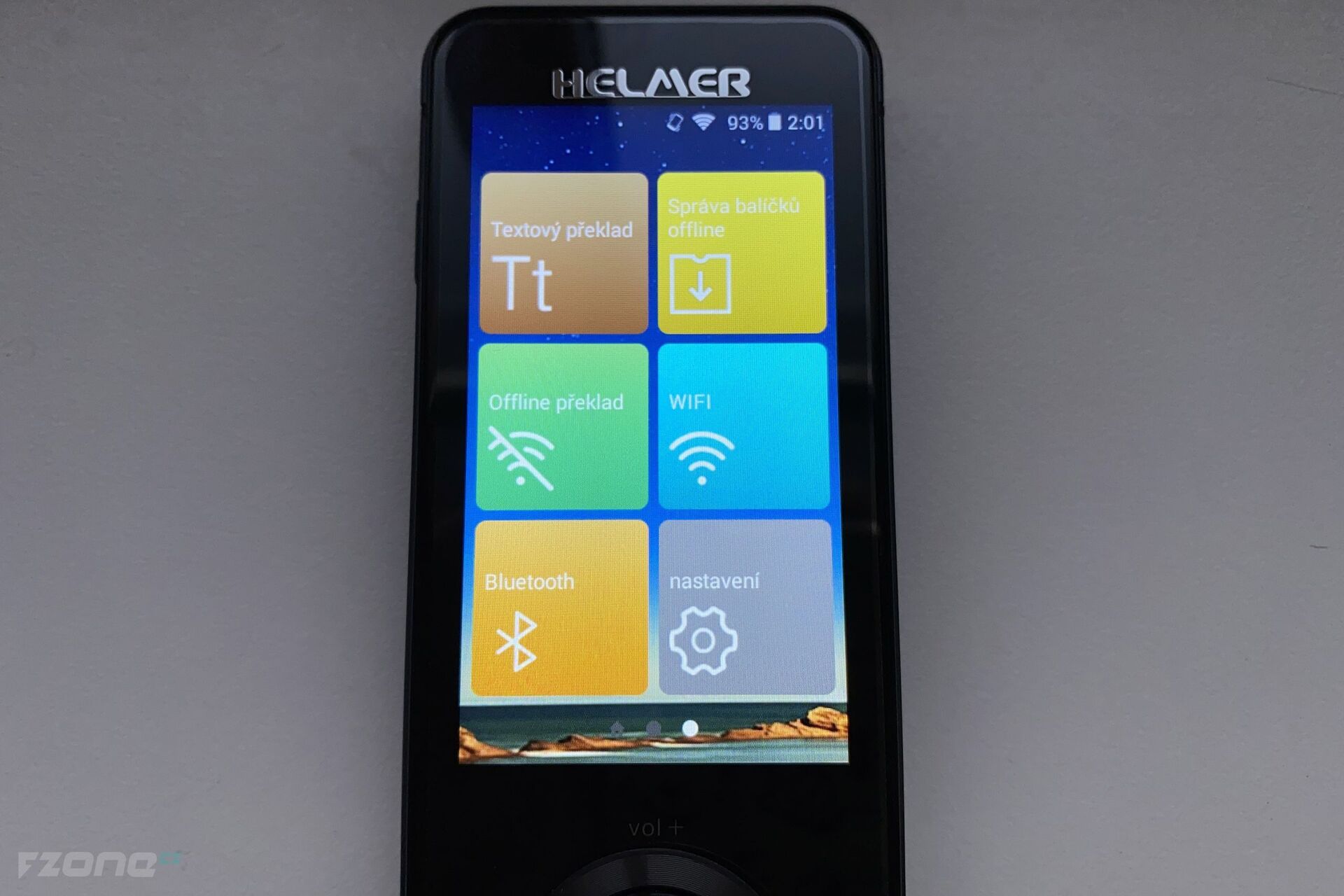 Helmer OTR 211 chytrý hlasový překladač