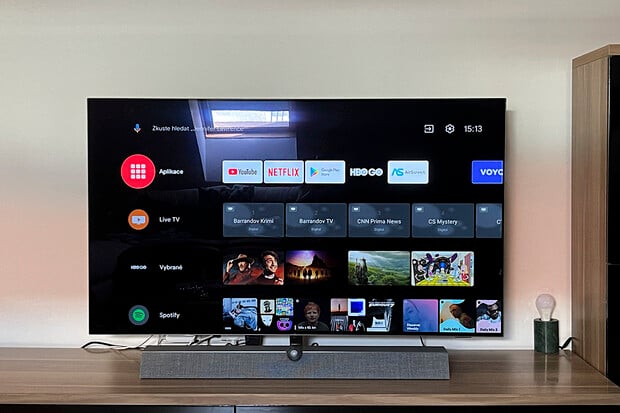 Mezi nejpopulárnější aplikace v Android TV patří YouTube a Netflix