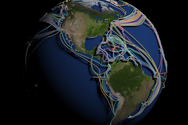 Tato 3D mapa vám ukáže, jak kabely spojují celý svět