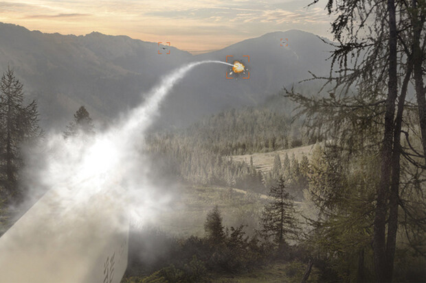 S otravnými drony si poradí laserem naváděné rakety