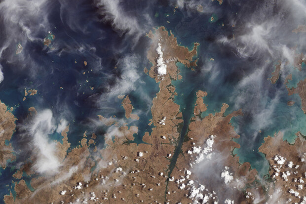 NASA sdílela první fotografie z Landsatu 9, vypadají fantasticky 