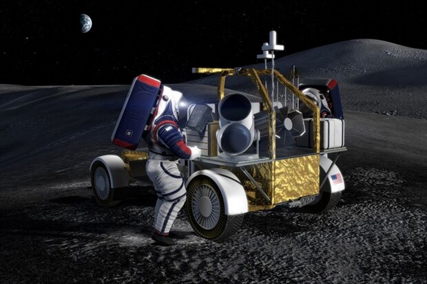 Northrop ukazuje koncept měsíčního vozidla pro astronauty