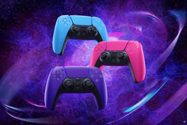 PlayStation 5 bočnice a DualSense budou dostupné v barvách galaxie