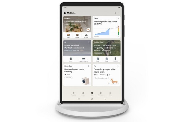 Přivítejte Samsung Home Hub: inteligentní ovládací centrum domácnosti