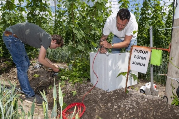 Speciální chmelové EKG začíná měřit, jak rostliny reagují na počasí a klima