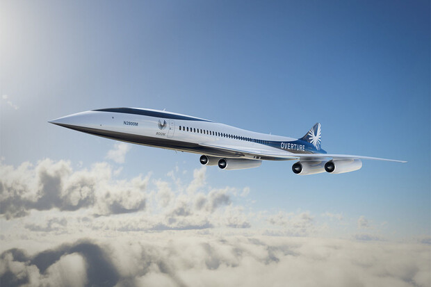 Společnost Boom Supersonic představila dopravní nadzvukové letadlo