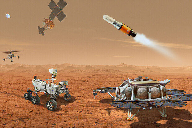 Vzorky z Marsu by se měly na Zem dostat v roce 2033