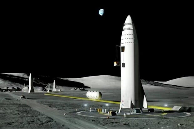 Velká raketa si žádá velké nářadí. Musk ukázal nosič chystané rakety BFR