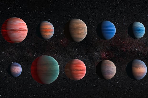 Webbův teleskop se zaměří na exoplanety, které mají mraky z vypařených kovů