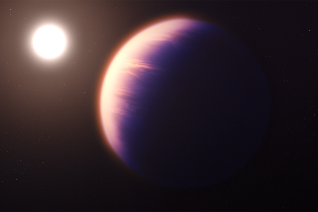 Webbův teleskop poprvé potvrdil v atmosféře exoplanety přítomnost oxidu uhličitého