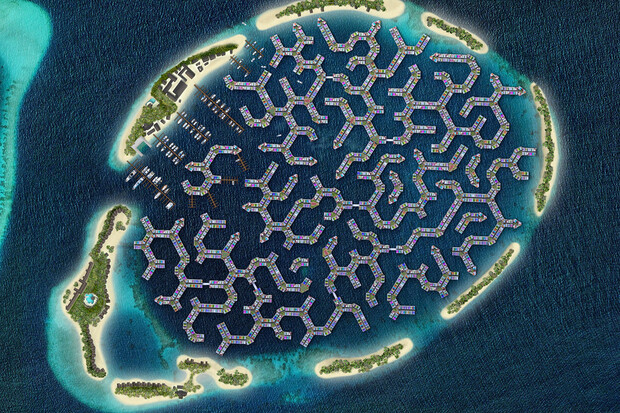 První plovoucí město na světě už za několik let na Maledivách
