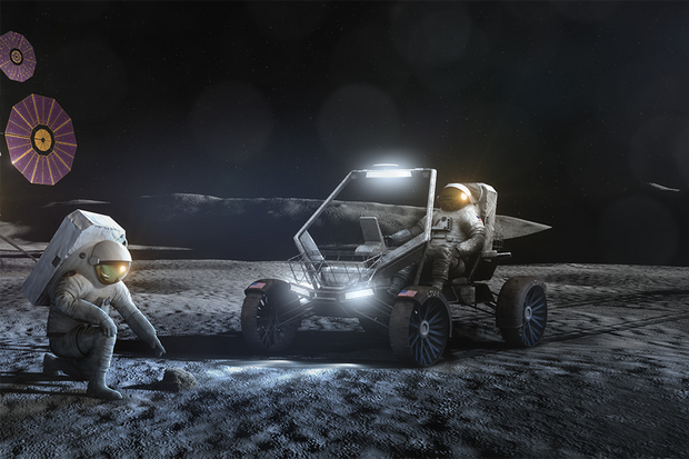 Astronauti na Měsíci se budou přemísťovat pomocí Moon Roveru
