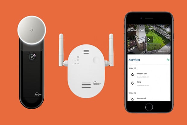 Inteligentní domovní zvonek Arbor potěší snadnou instalací a obrovským dosahem