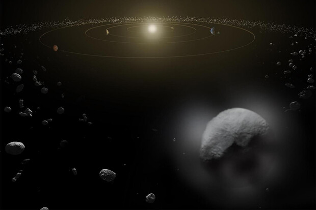 Mezi Marsem a Jupiterem byly nalezeny asteroidy bohaté na vodu