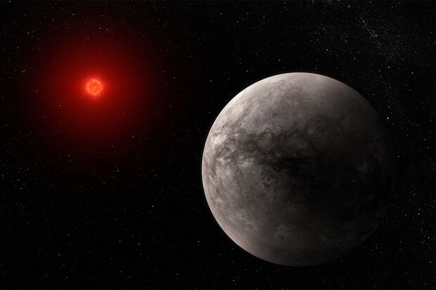 Webbův teleskop měří teplotu na kamenné exoplanetě