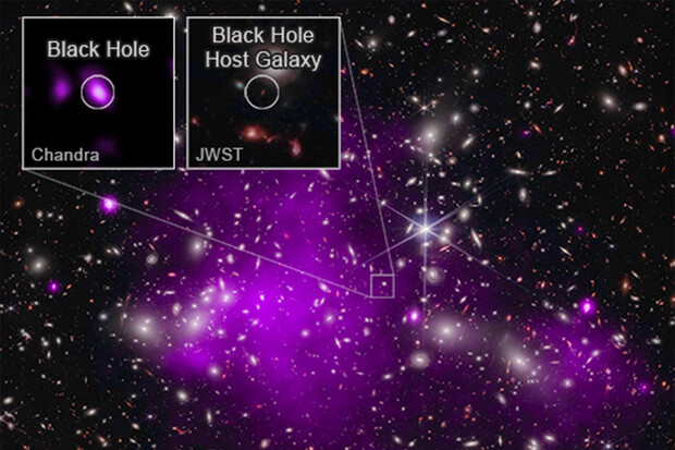 Astronomové objevili pomocí rentgenového záření nejvzdálenější černou díru