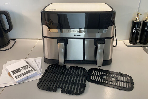 Tefal Dual Easy Fry & Grill EY905D10