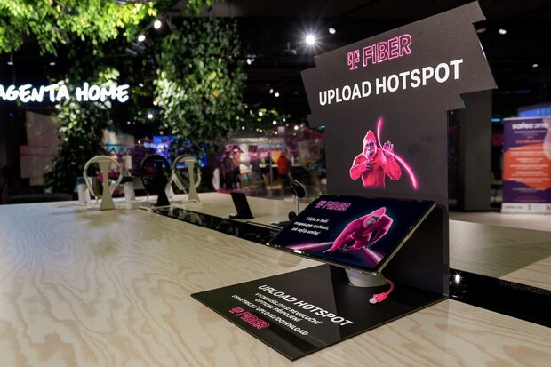 T-Mobile představuje v pražském Magenta Experience Centru 8Gigový „Upload HotSpot“