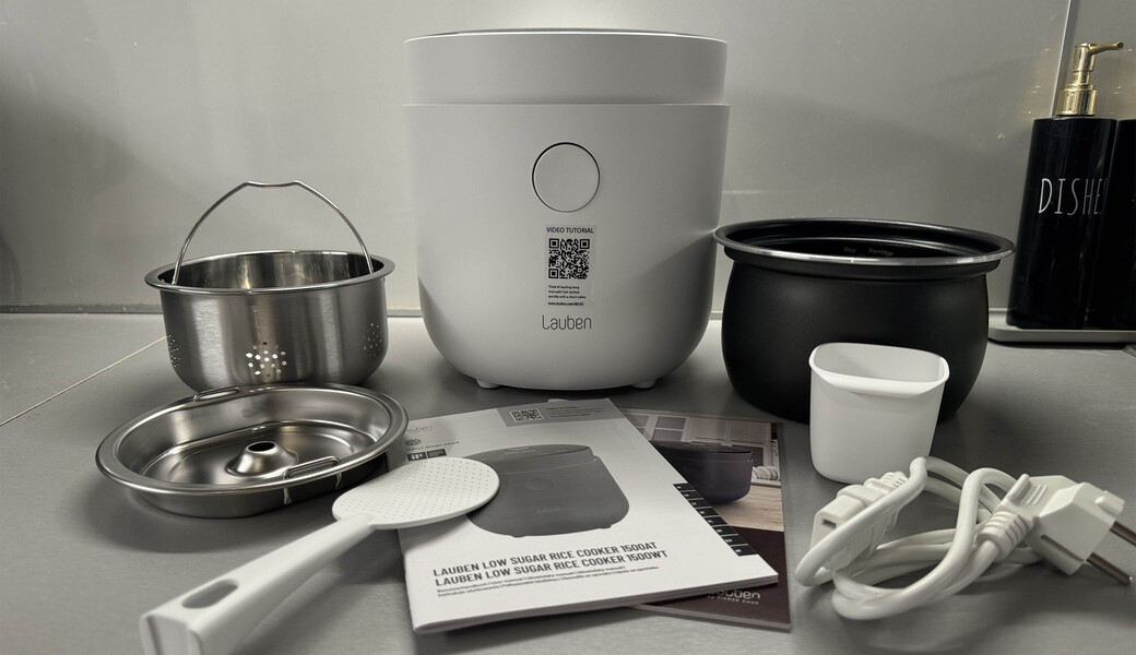 Recenze Lauben Low Sugar Rice Cooker 1500WT Rýžovar, který zvládne