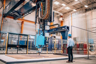 Největší 3D tiskárna na světě dokáže vyrobit dům za méně než 80 hodin