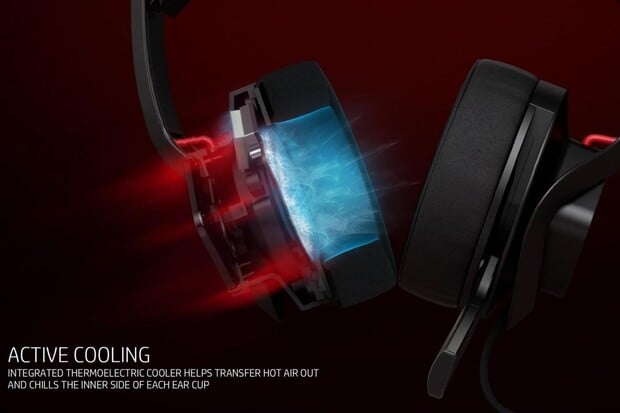 HP má herní over-ear sluchátka, která zchladí vaše uši