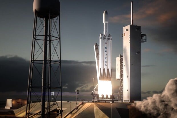 Velkolepý start Falconu Heavy můžete sledovat živě od 19:30 našeho času