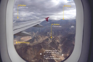 Podle Zeissu by okénka v letadlech mohla fungovat jako AR projektor